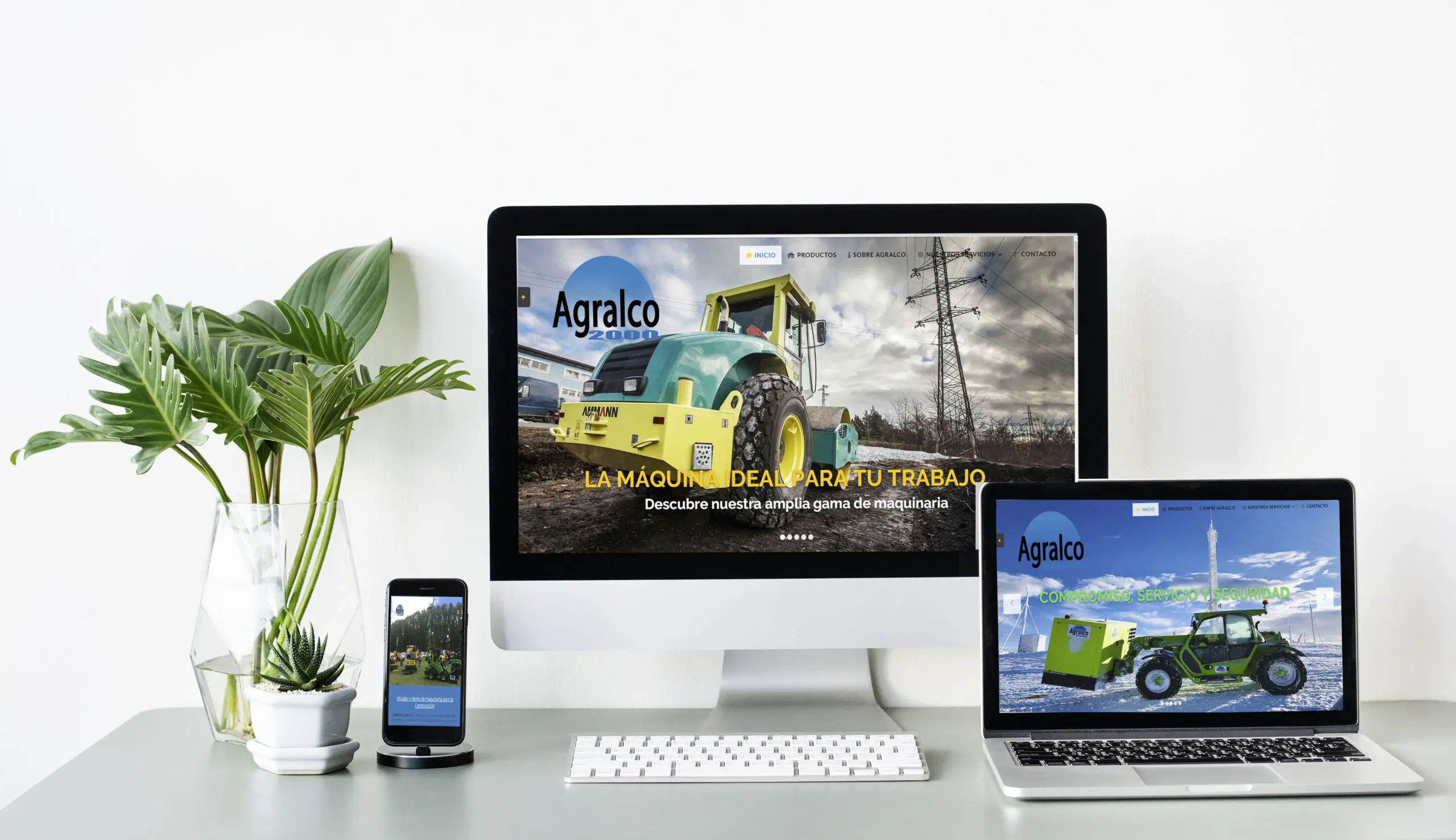 Desarrollo Web Empresa para Agralco 2000
